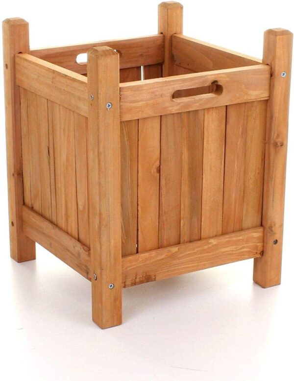 Wooden Square Garden Planter – Lightweight, Heavy Duty, Easy Assembly